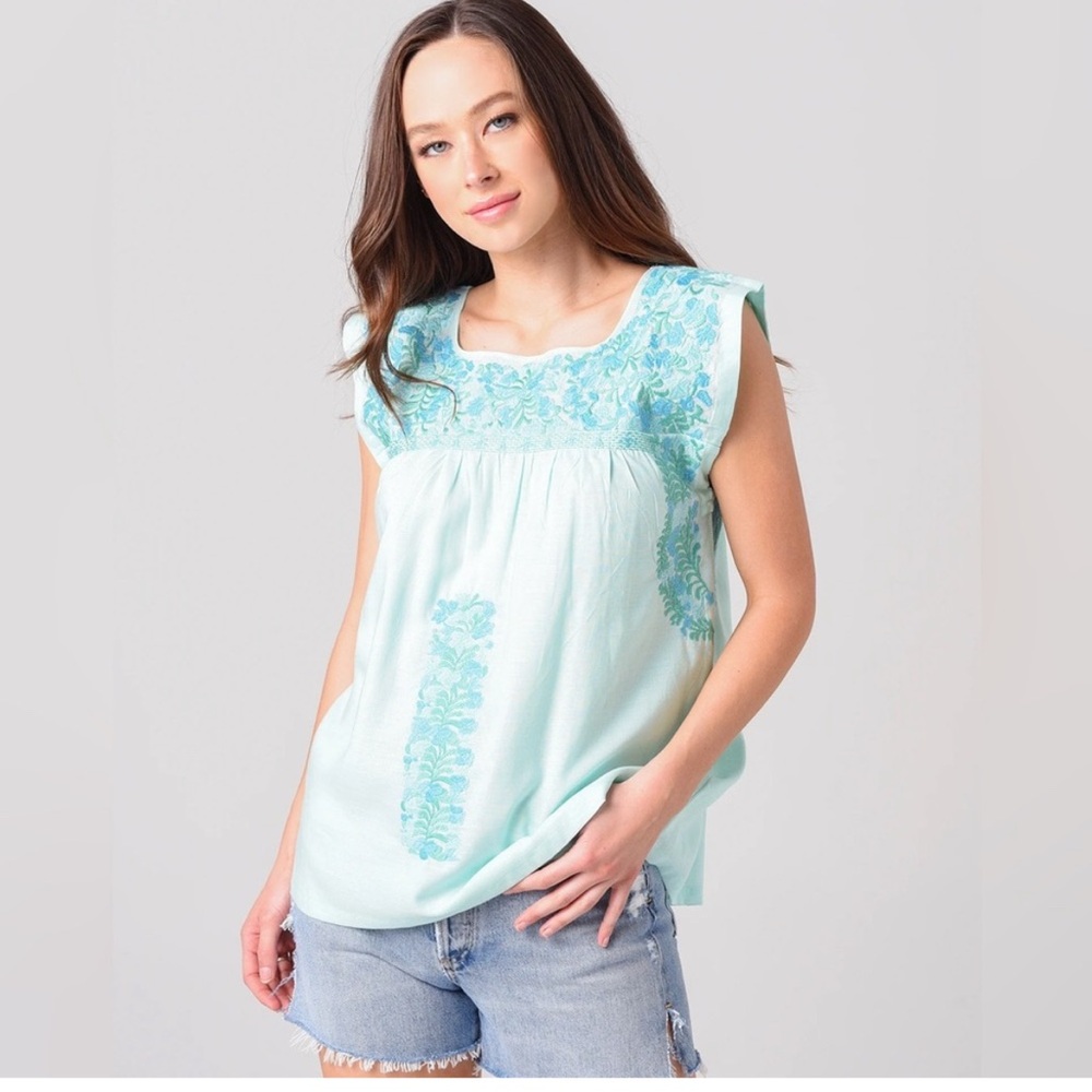 J Marie The Paige top- size m